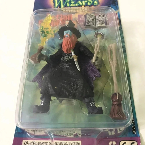 Vtg The Wizards Magic Toy Action Figure Play  Set Warlock Fantasy Medieval Toy - Picture 13 of 16